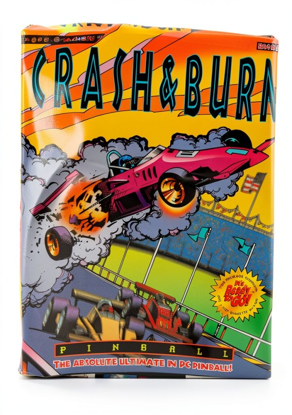 B&N Software Atlanta Crash & Burn Epic Pinball PC Game-0