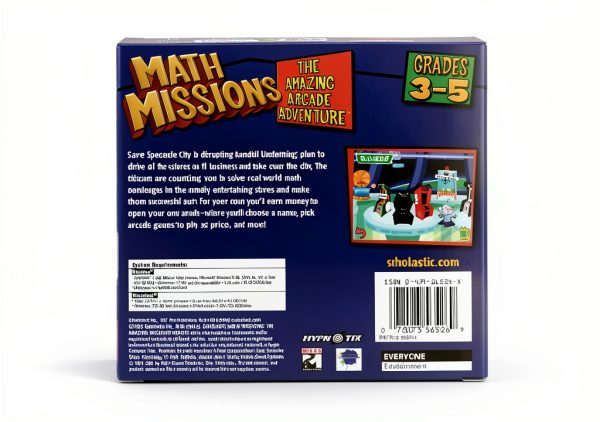 Scholastic Math Arcade Software for Kids 8-13-1
