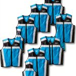 DSP Reflective Safety Vest Pack of 10 Model Z4FL23UVE02-0