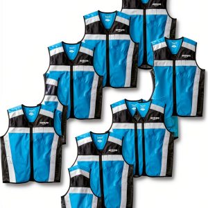 DSP Reflective Safety Vest Pack of 10 Model Z4FL23UVE02-0