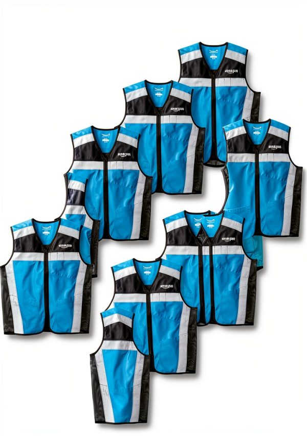 DSP Reflective Safety Vest Pack of 10 Model Z4FL23UVE02-0