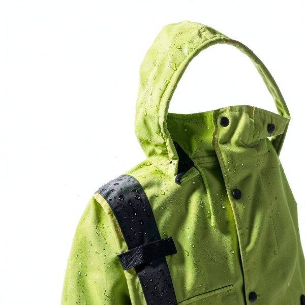 Reflective Jacket DPSAFETY High Visibility Parka Waterproof Lime Large-1